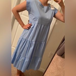 NWT Summer Dres Light Blue Zuiki